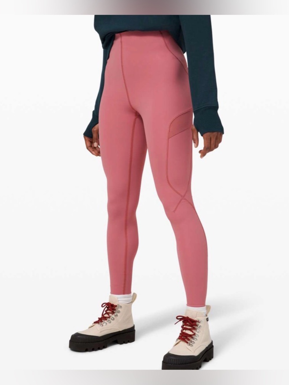 Lululemon Break a Trail Super High-Rise Tight 28" (Brier Rose)